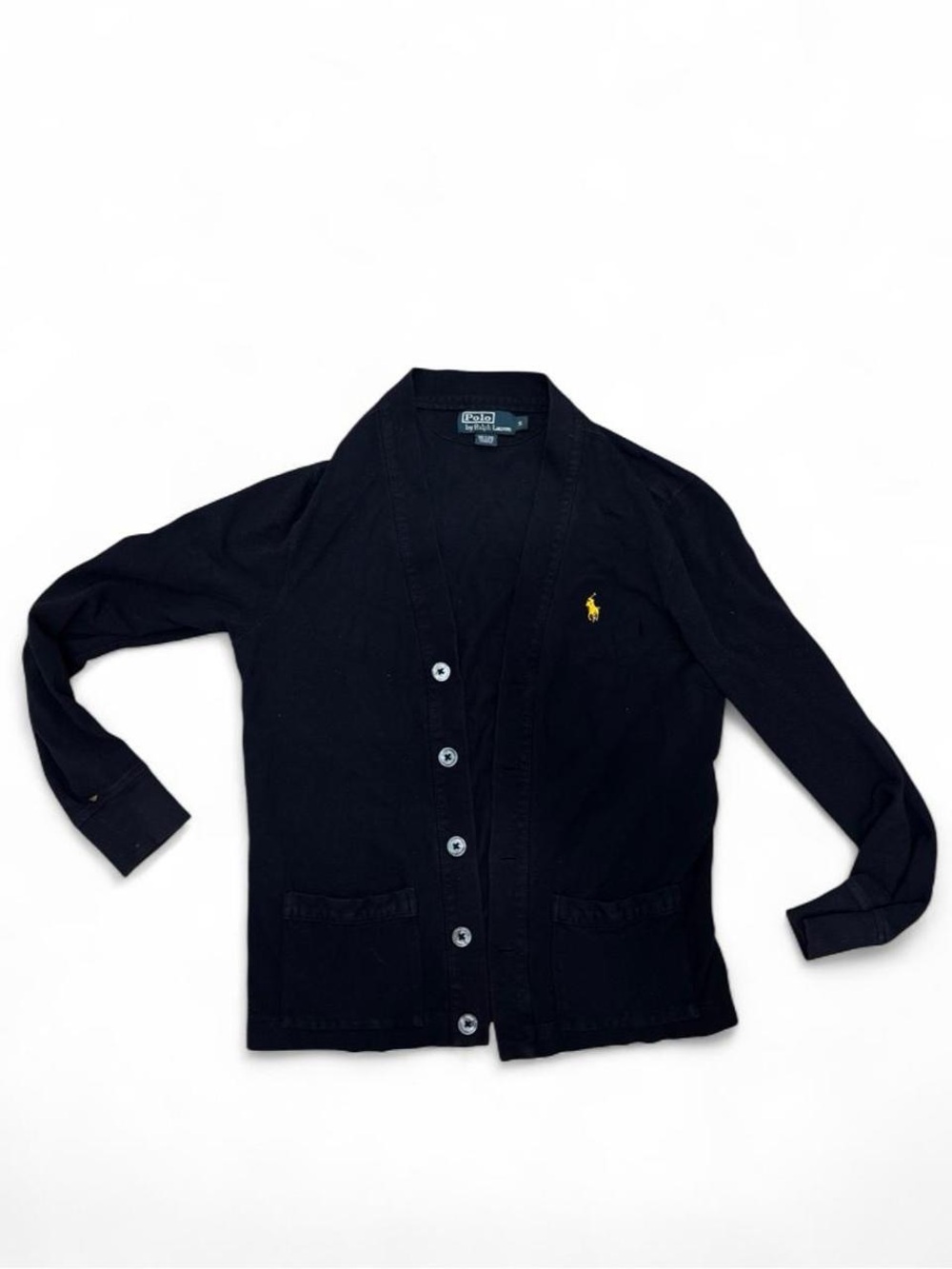 ✨Polo Ralph Lauren black cotton cardigan in size S✨